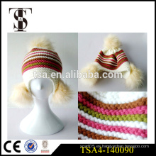 Bajo precio elegante damas invierno sombrero slouch gorrita tejida invierno sombrero fábrica venta directa